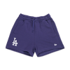 LOS ANGELES DODGERS COLOR ERA PURPLE WOMEN KNIT SHORTS