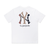 NEW YORK YANKEES PREPPY WHITE SHORT SLEEVE T-SHIRT