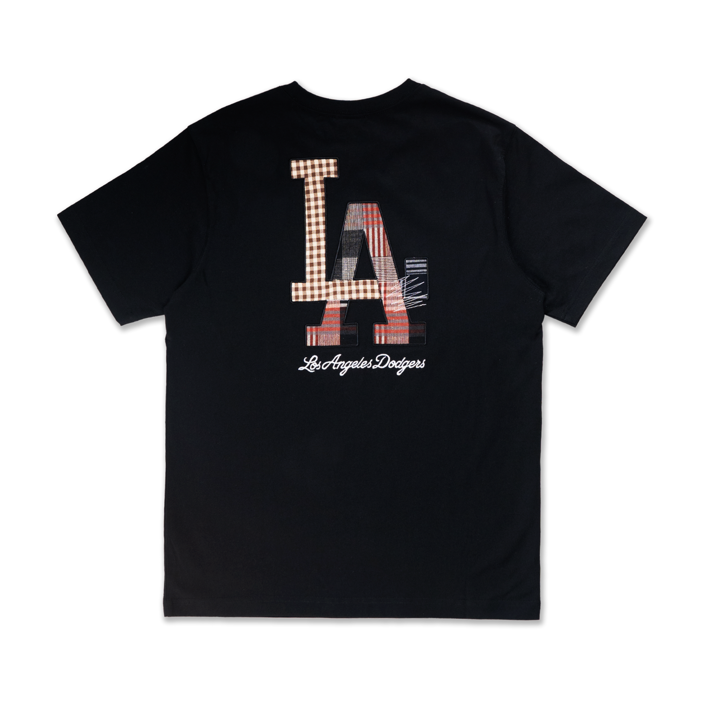 LOS ANGELES DODGERS PREPPY BLACK SHORT SLEEVE T-SHIRT