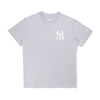 NEW YORK YANKEES ESSENTIAL DOLPHIN GRAY SHORT SLEEVE T-SHIRT