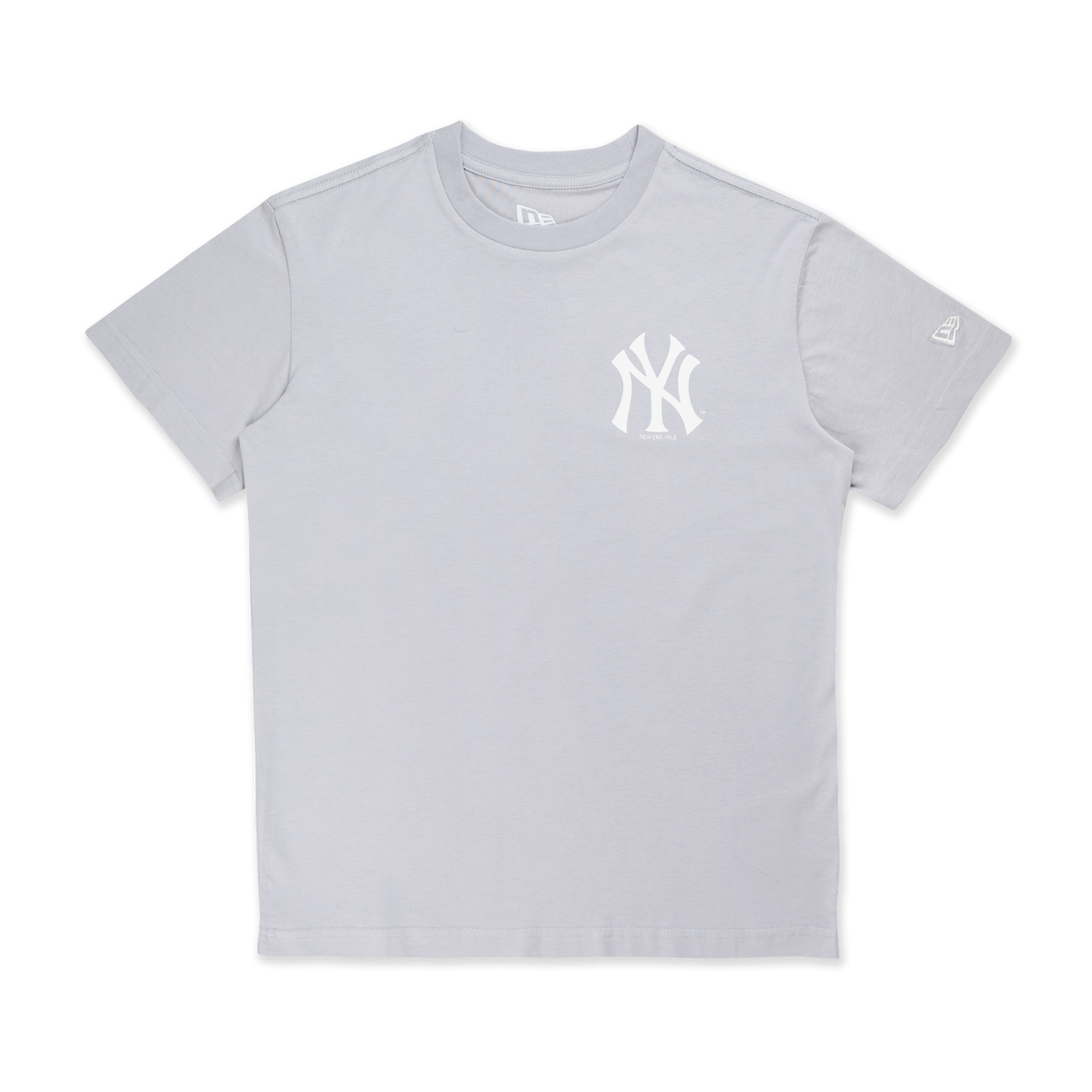 NEW YORK YANKEES ESSENTIAL DOLPHIN GRAY SHORT SLEEVE T-SHIRT