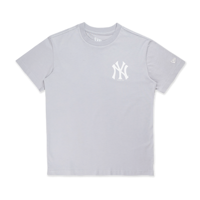 NEW YORK YANKEES ESSENTIAL DOLPHIN GRAY SHORT SLEEVE T-SHIRT