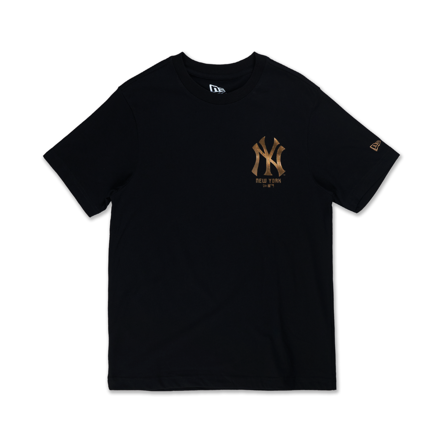 NEW YORK YANKEES ESSENTIAL BLACK SHORT SLEEVE T-SHIRT