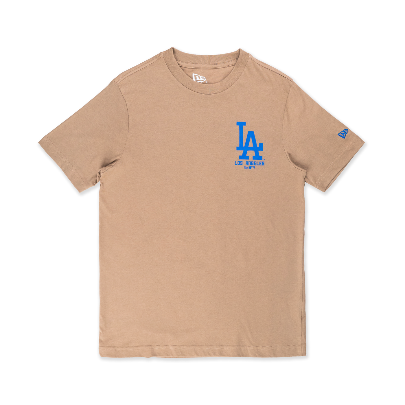 LOS ANGELES DODGERS ESSENTIAL KHAKI SHORT SLEEVE T-SHIRT