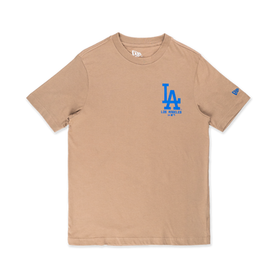 LOS ANGELES DODGERS ESSENTIAL KHAKI SHORT SLEEVE T-SHIRT