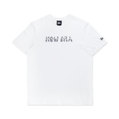 NEW ERA COMIC SPACE WHITE SHORT SLEEVE T-SHIRT