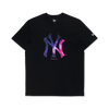 NEW YORK YANKEES COMIC SPACE BLACK SHORT SLEEVE T-SHIRT