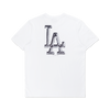 LOS ANGELES DODGERS COMIC SPACE WHITE SHORT SLEEVE T-SHIRT