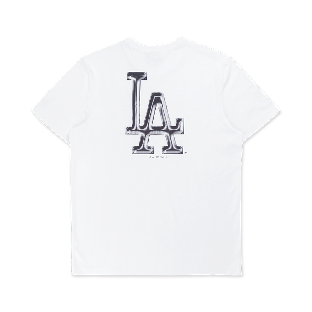 LOS ANGELES DODGERS COMIC SPACE WHITE SHORT SLEEVE T-SHIRT