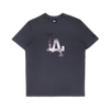 LOS ANGELES DODGERS COMIC SPACE GRAPHITE SHORT SLEEVE T-SHIRT