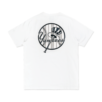 NEW YORK YANKEES BORO CONTEMPORARY WHITE SHORT SLEEVE T-SHIRT