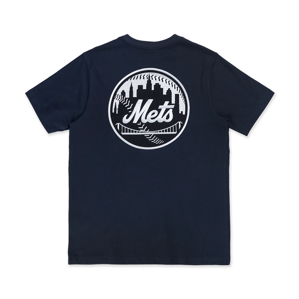 NEW YORK METS BORO CONTEMPORARY NAVY SHORT SLEEVE T-SHIRT