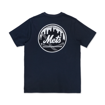 NEW YORK METS BORO CONTEMPORARY NAVY SHORT SLEEVE T-SHIRT