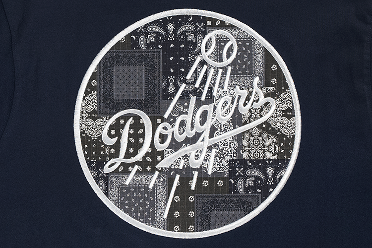 LOS ANGELES DODGERS BORO CONTEMPORARY NAVY SHORT SLEEVE T-SHIRT