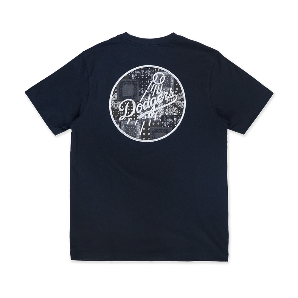 LOS ANGELES DODGERS BORO CONTEMPORARY NAVY SHORT SLEEVE T-SHIRT