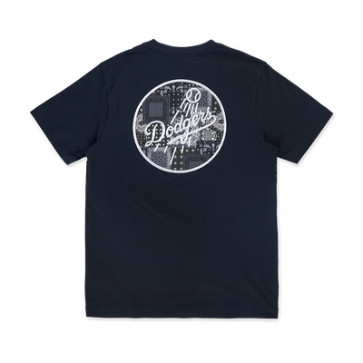 LOS ANGELES DODGERS BORO CONTEMPORARY NAVY SHORT SLEEVE T-SHIRT