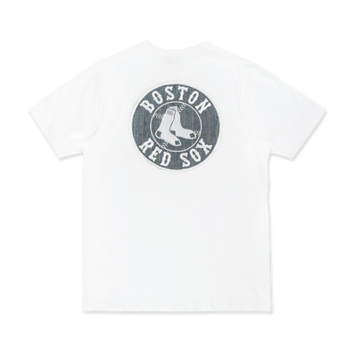 BOSTON RED SOX BORO CONTEMPORARY WHITE SHORT SLEEVE T-SHIRT