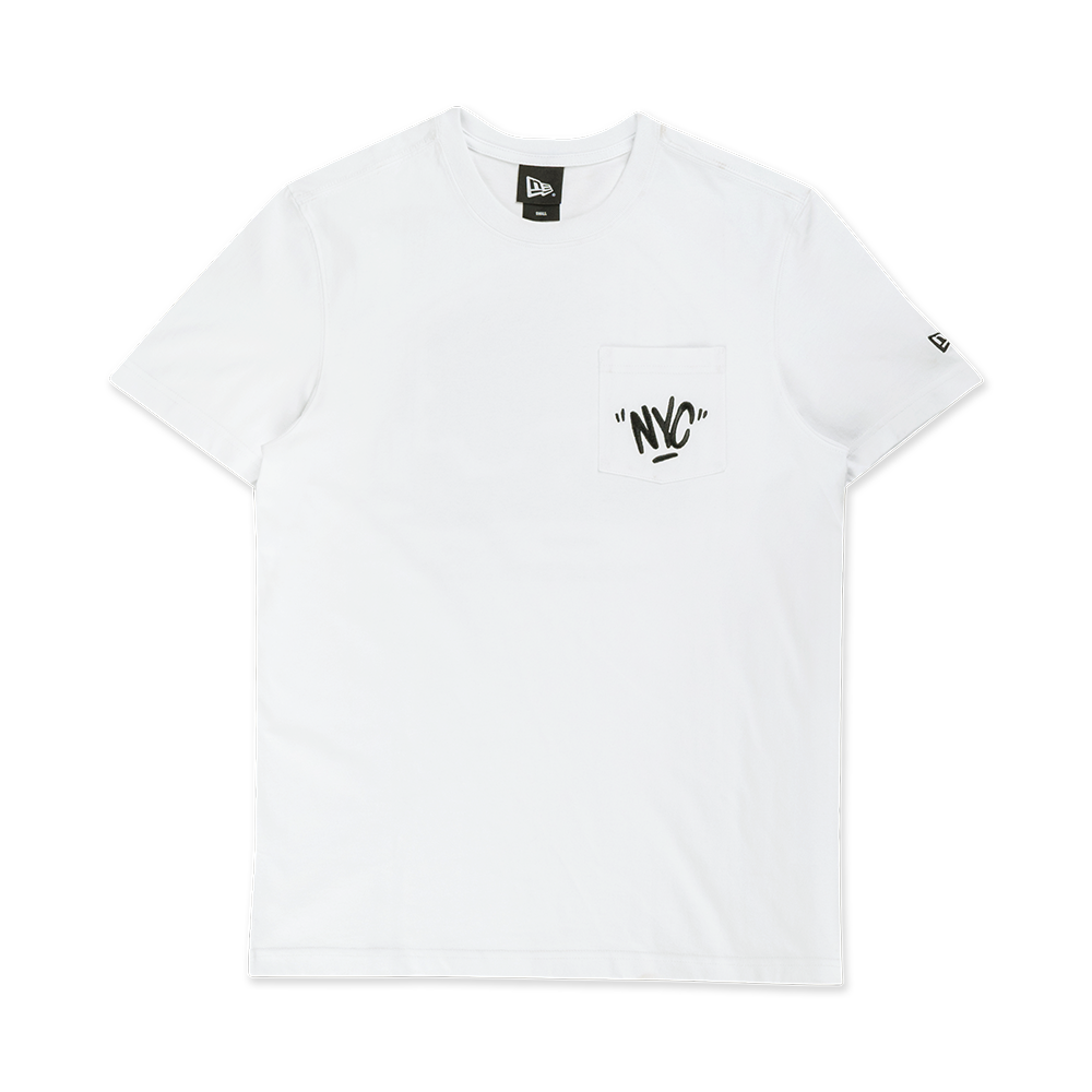 NEW ERA STREET REVERIE NYC WHITE SHORT SLEEVE T-SHIRT