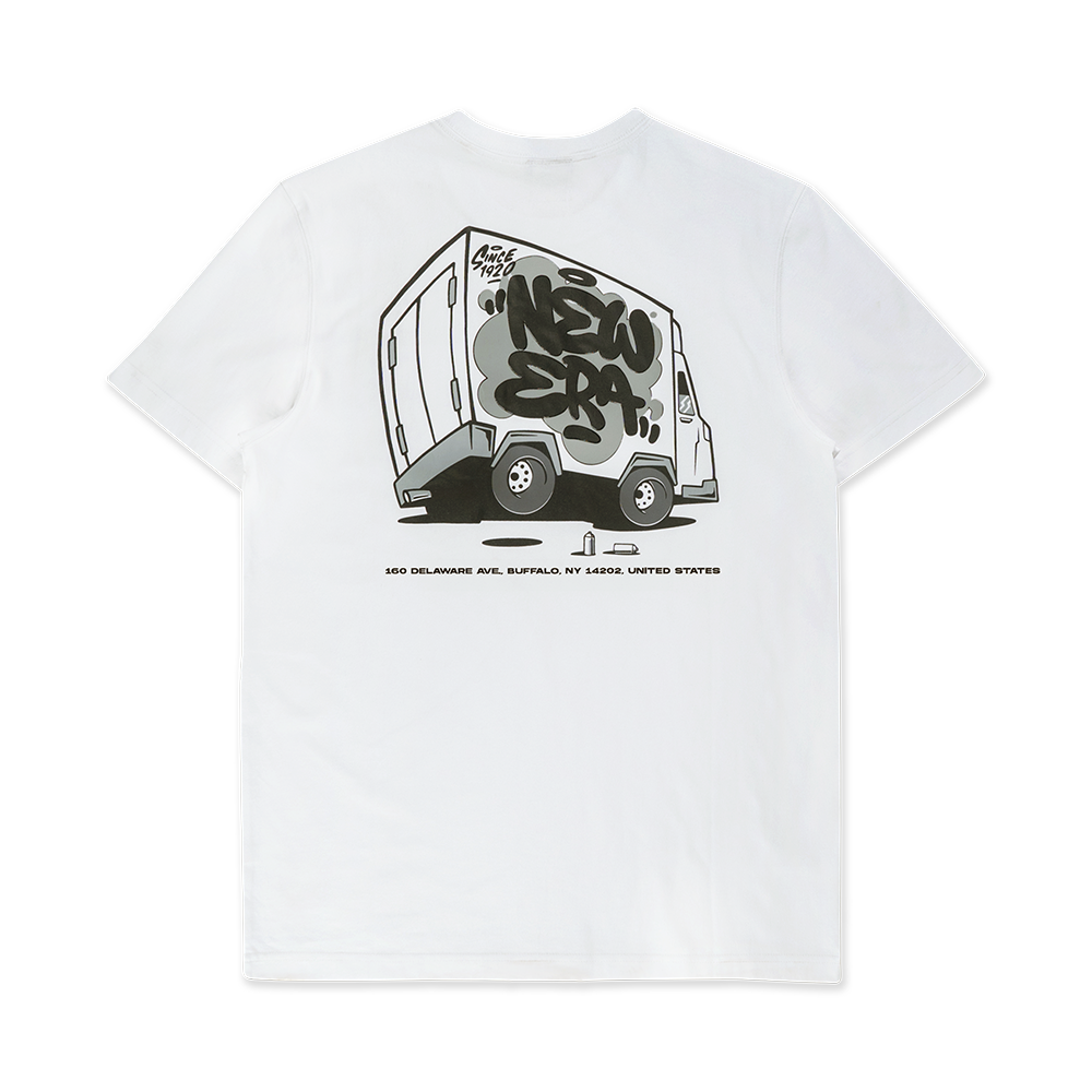 NEW ERA STREET REVERIE NYC WHITE SHORT SLEEVE T-SHIRT