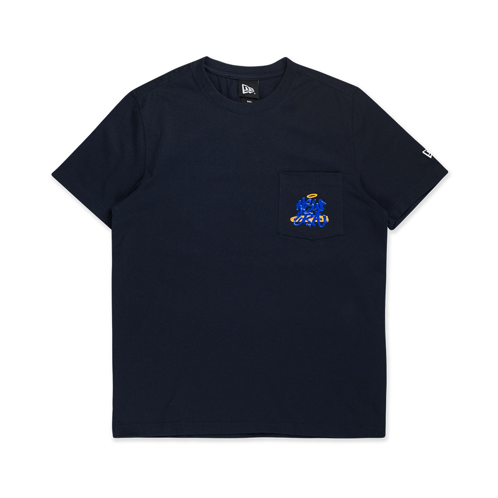 NEW ERA STREET REVERIE NAVY SHORT SLEEVE T-SHIRT