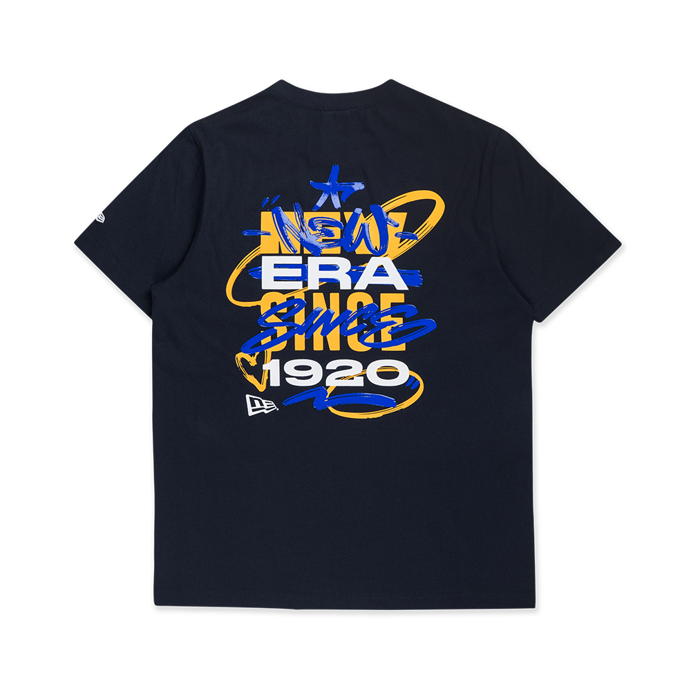 NEW ERA STREET REVERIE NAVY SHORT SLEEVE T-SHIRT