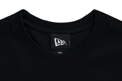 NEW ERA PREPPY BLACK SHORT SLEEVE T-SHIRT