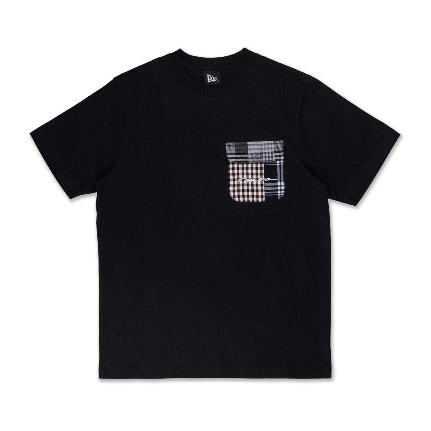 NEW ERA PREPPY BLACK SHORT SLEEVE T-SHIRT