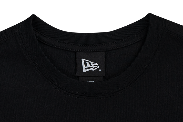 LOS ANGELES DODGERS NEW ERA DARK 90S BLACK SHORT SLEEVE POCKET T-SHIRT