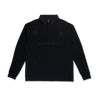 NEW YORK YANKEES DARK 90S BLACK RUGBY SWEATSHIRT