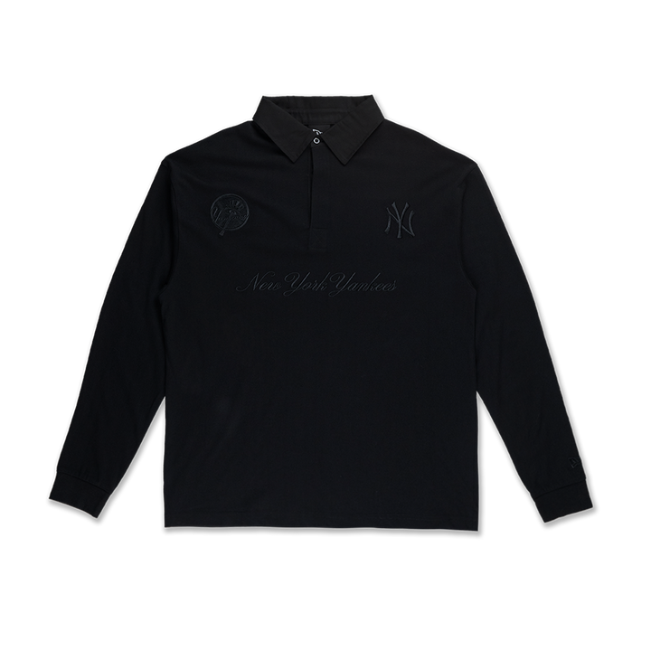 NEW YORK YANKEES NEW ERA DARK 90S BLACK SHORT SLEEVE POCKET T