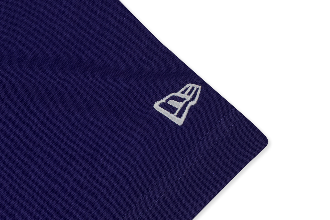 NEW ERA BASIC SCRIPT OVERSIZED PURPLE SHORT SLEEVE T-SHIRT