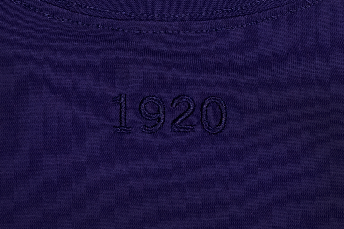 NEW ERA BASIC SCRIPT OVERSIZED PURPLE SHORT SLEEVE T-SHIRT