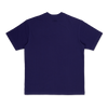 NEW ERA BASIC SCRIPT OVERSIZED PURPLE SHORT SLEEVE T-SHIRT