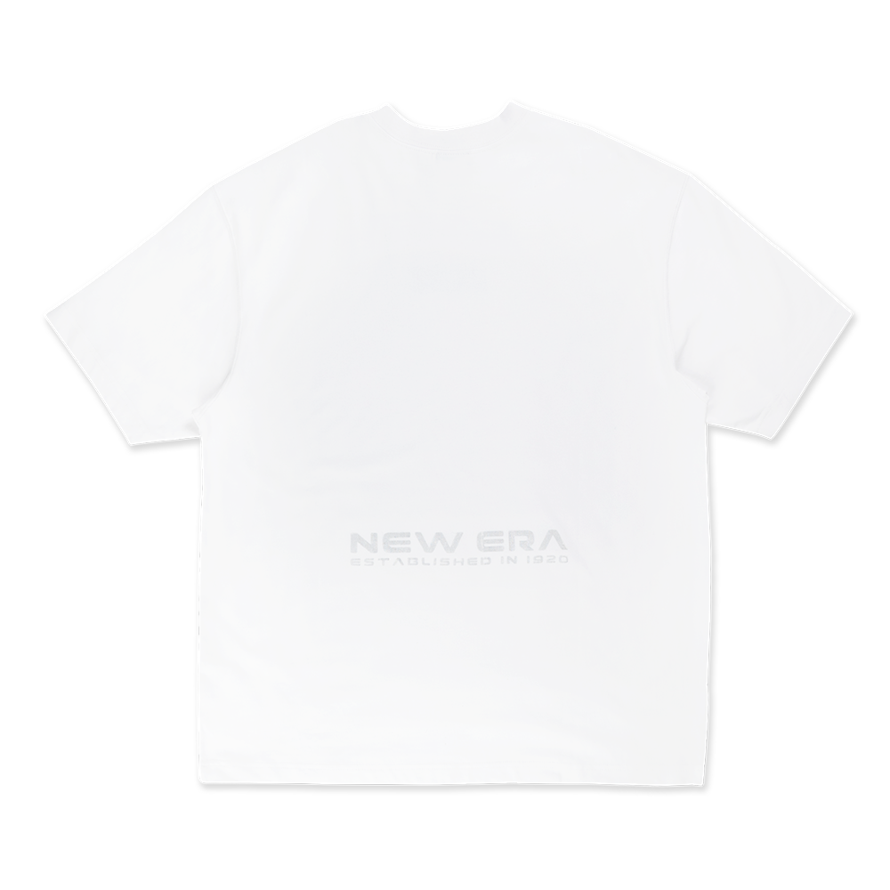 NEW ERA COMIC SPACE WHITE OVERSIZED SHORT SLEEVE T-SHIRT