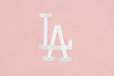 LOS ANGELES DODGERS COLOR ERA DIRTY PINK LONG SLEEVE T-SHIRT