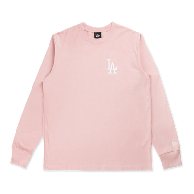 LOS ANGELES DODGERS COLOR ERA DIRTY PINK LONG SLEEVE T-SHIRT