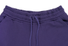 NEW YORK YANKEES COLOR ERA PURPLE KNIT SHORTS