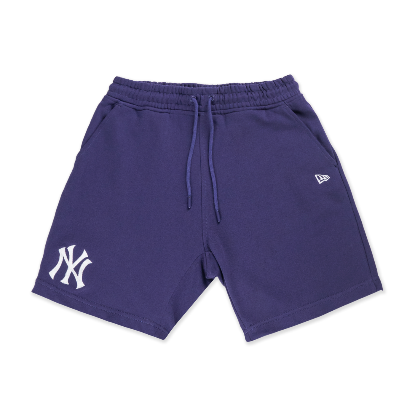 NEW YORK YANKEES COLOR ERA PURPLE KNIT SHORTS