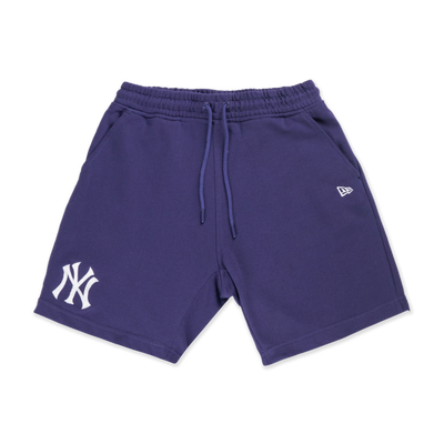 NEW YORK YANKEES COLOR ERA PURPLE KNIT SHORTS