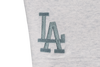 LOS ANGELES DODGERS COLOR ERA LIGHT HEATHER GRAY KNIT SHORTS