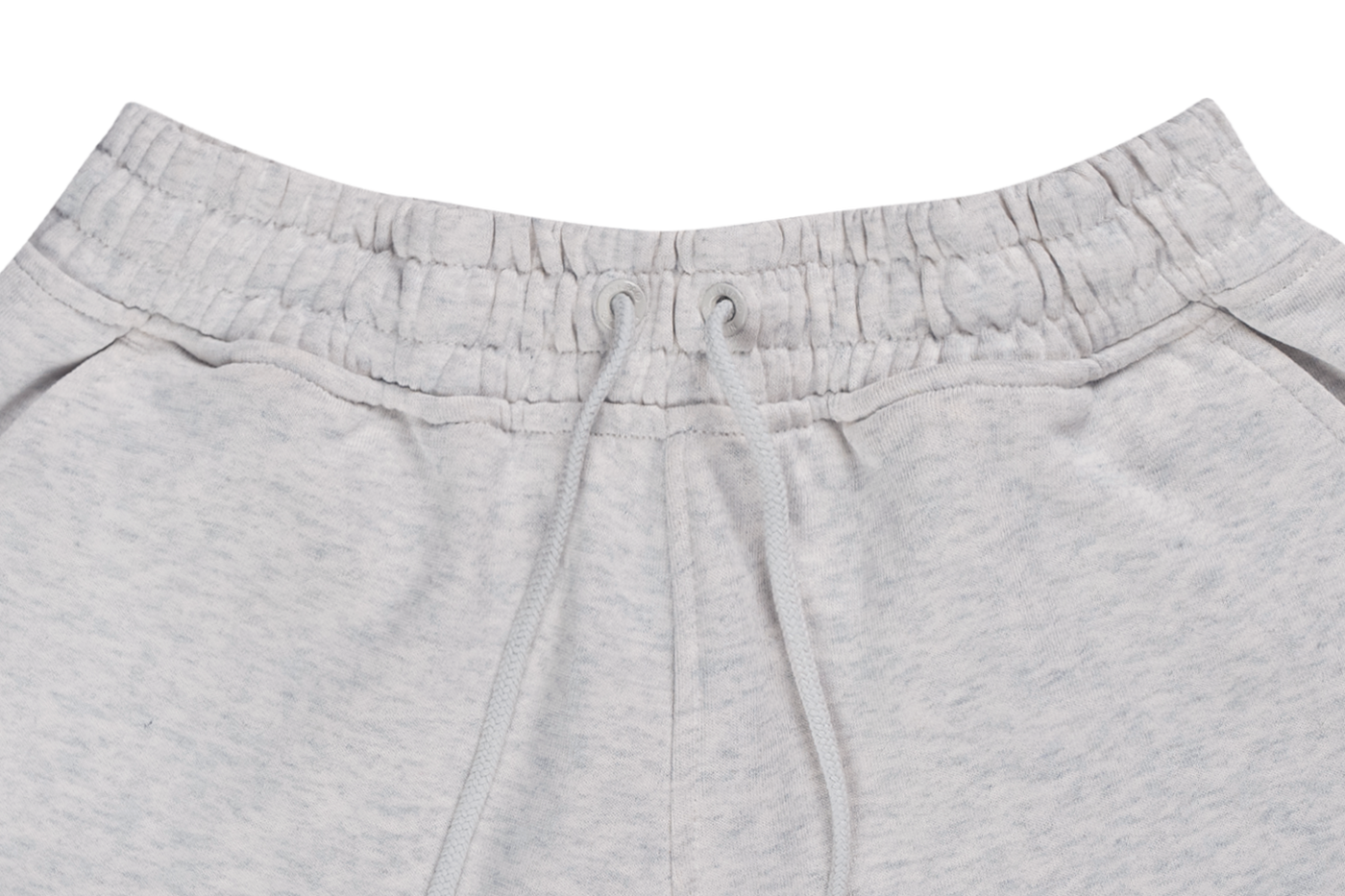 LOS ANGELES DODGERS COLOR ERA LIGHT HEATHER GRAY KNIT SHORTS
