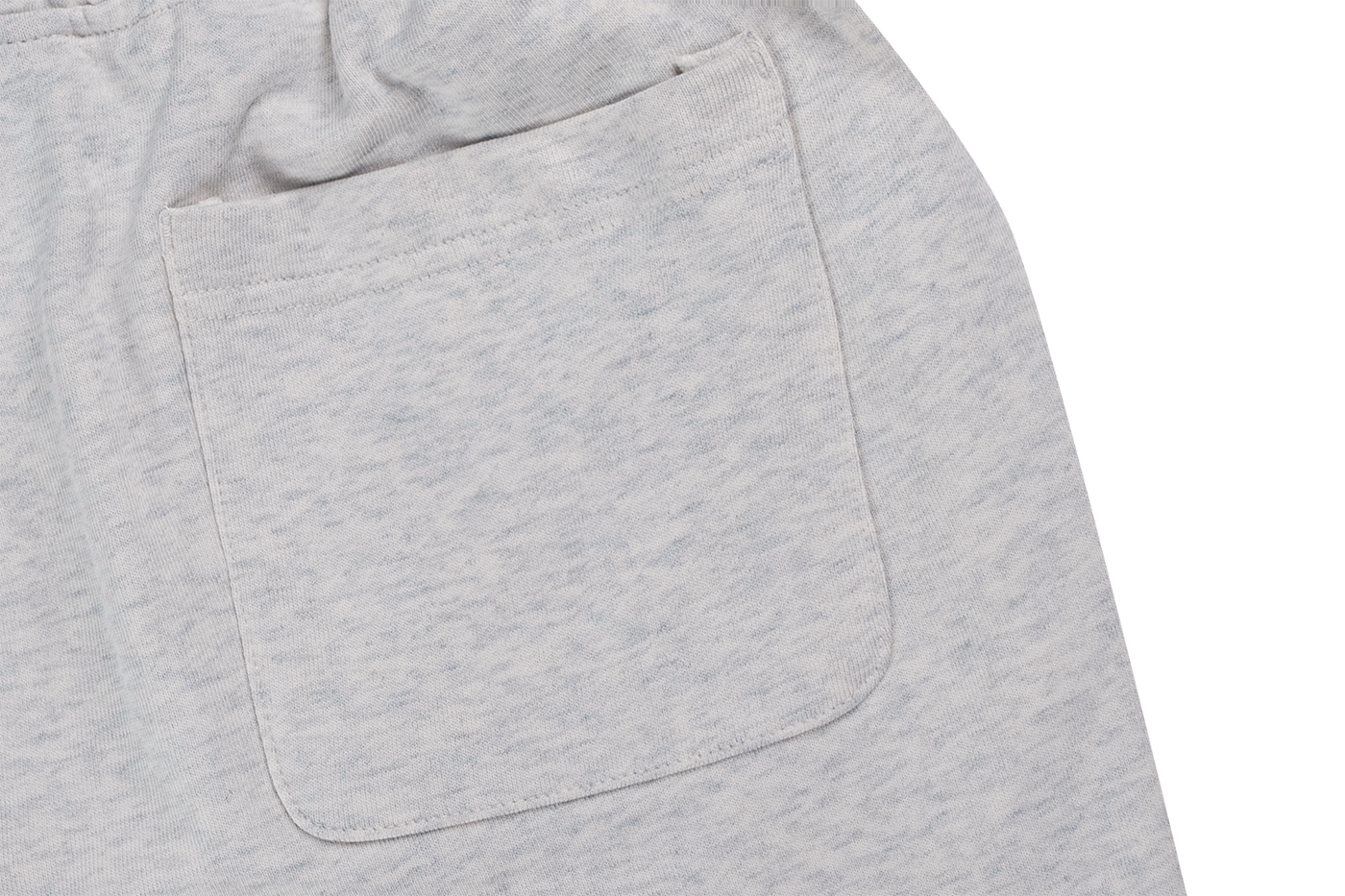 LOS ANGELES DODGERS COLOR ERA LIGHT HEATHER GRAY KNIT SHORTS