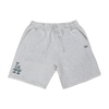 LOS ANGELES DODGERS COLOR ERA LIGHT HEATHER GRAY KNIT SHORTS