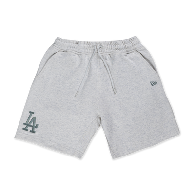 LOS ANGELES DODGERS COLOR ERA LIGHT HEATHER GRAY KNIT SHORTS