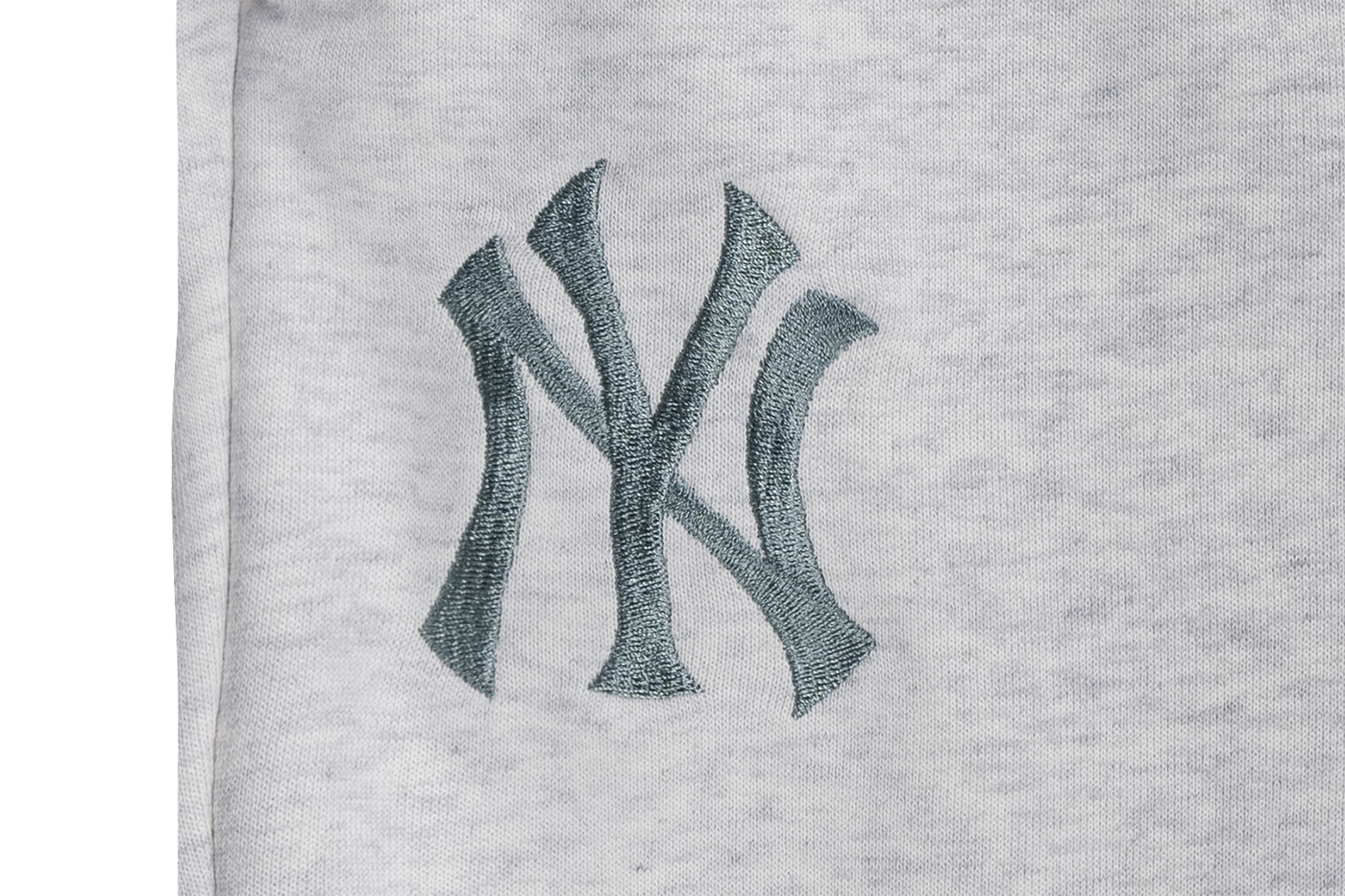 NEW YORK YANKEES COLOR ERA LIGHT HEATHER GRAY KNIT PANTS