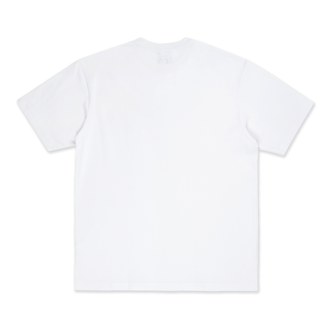 NEW ERA BASIC SCRIPT OVERSIZED WHITE SHORT SLEEVE T-SHIRT