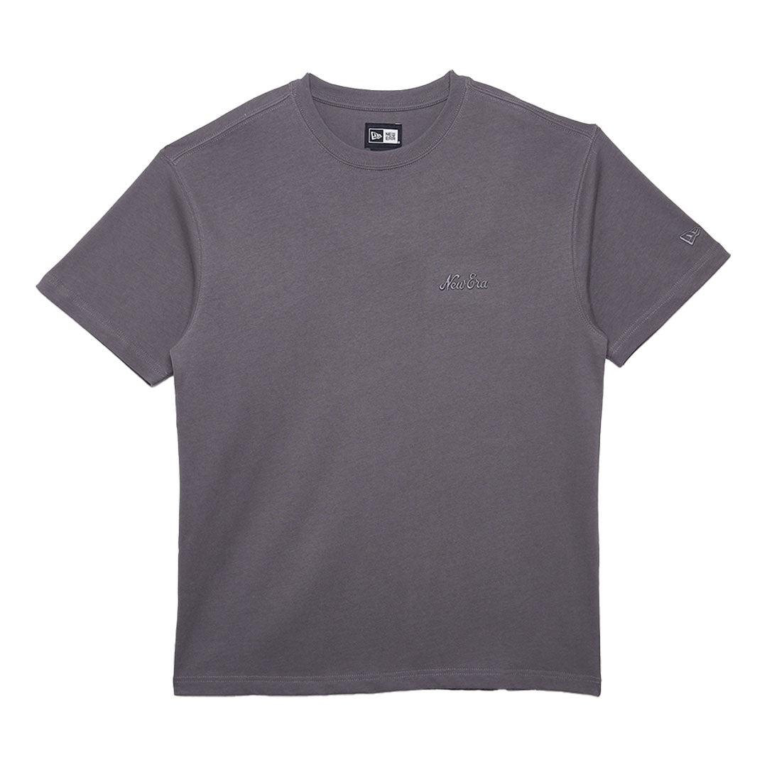 NEW ERA BASIC ESSENTIAL GRAY OVERSIZED SHORT SLEEVE T-SHIRT