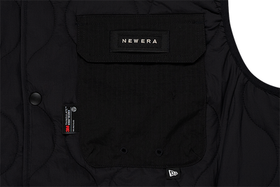 NEW ERA URBAN COMMUTER BLACK PAADED VEST