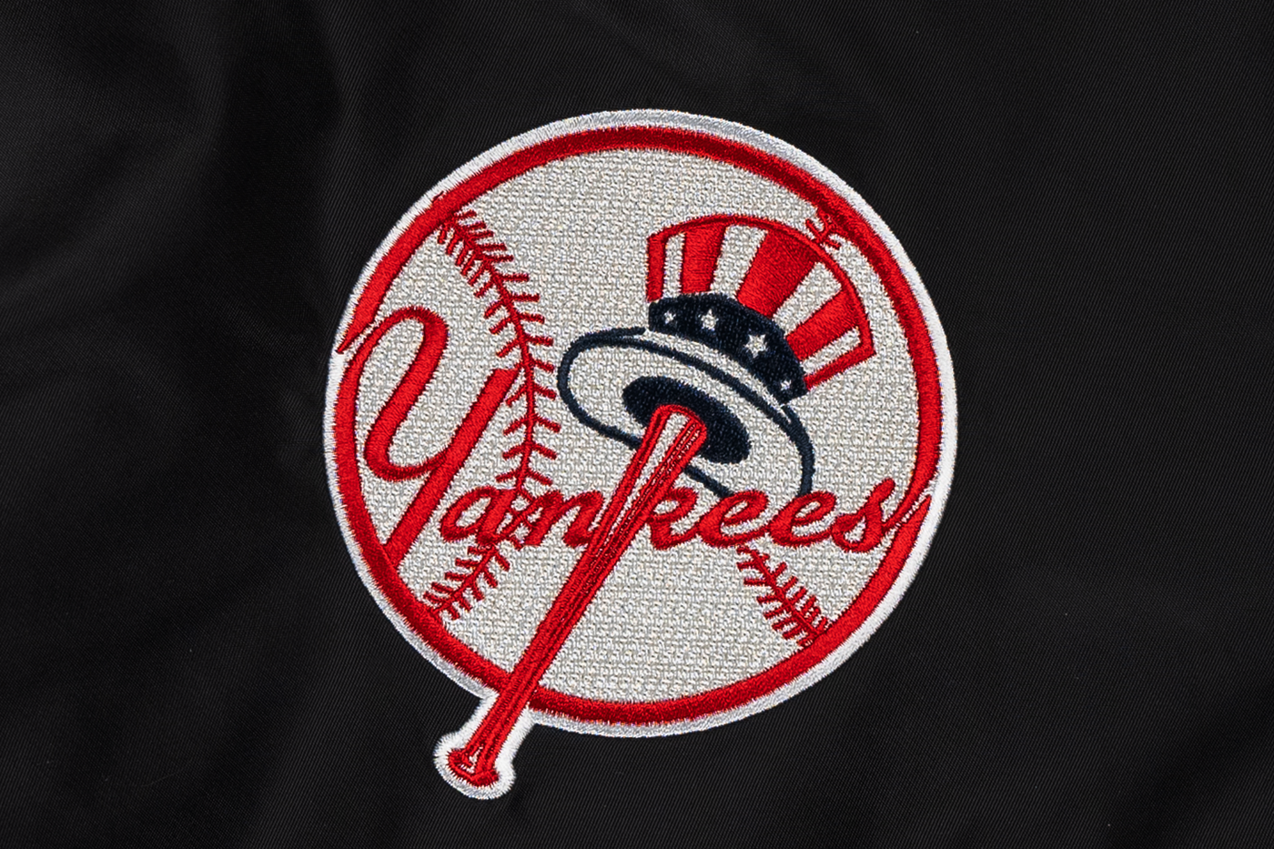 NEW YORK YANKEES SPORTCORE BLACK VARSITY JACKET