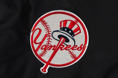 NEW YORK YANKEES SPORTCORE BLACK VARSITY JACKET